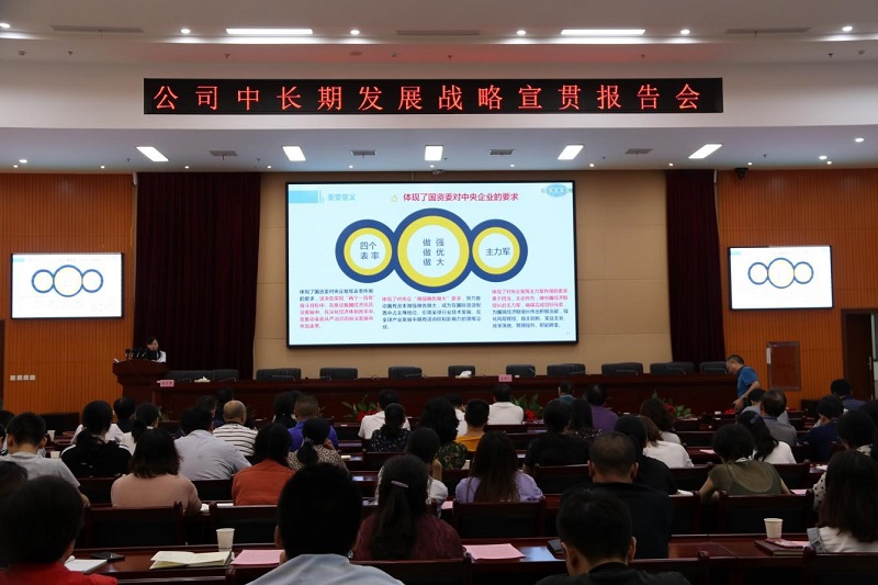 公司舉辦“中長期發(fā)展戰(zhàn)略、精細化管理和合規(guī)管理”宣貫 首場報告會