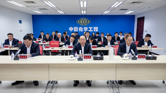 中國化學召開2025年一季度安全質量環(huán)保工作例會