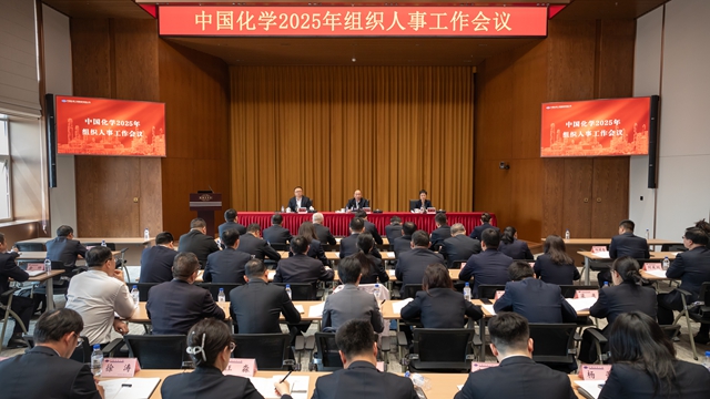 中國化學(xué)召開2025年組織人事工作會(huì)議